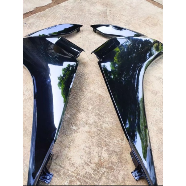HITAM Left Right Wing honda blade new Black | Shopee Philippines