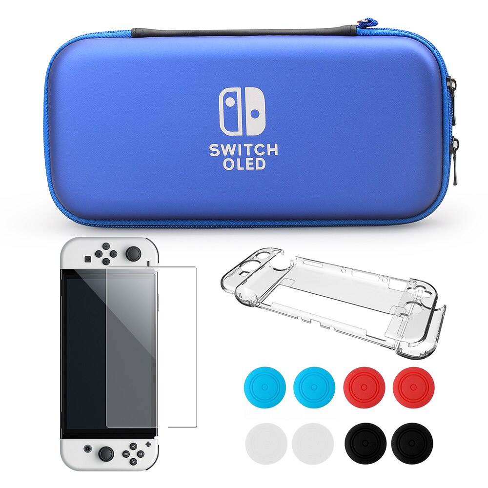 Switch OLED Hard Shell Waterproof Carry Bag Storage Pouch Case for ...