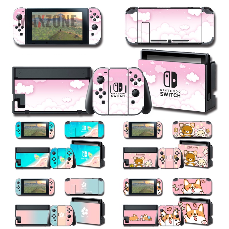 MAXZONE High Quality Vinyl Pop Cute Pink Anime Game Skin Sticker for ...