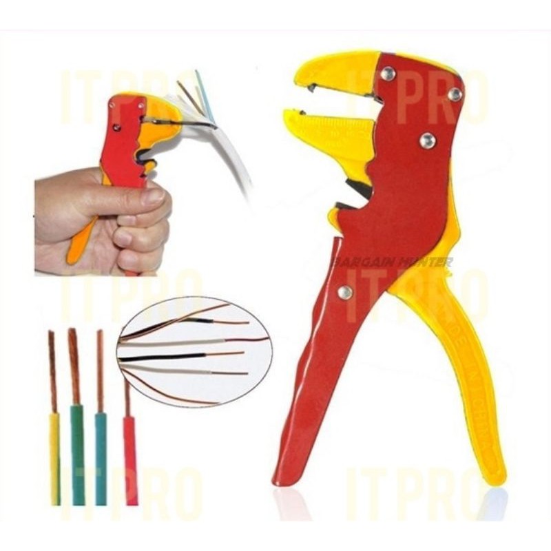PRO Wire stripper cable cutter HIGH QUALITY ADJUSTABLE AUTOMATIC CABLE ...