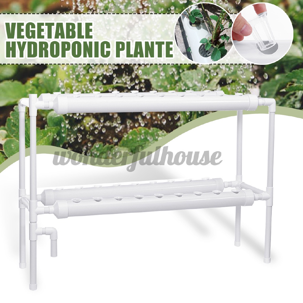 36 Site Grow Hydroponic Plant Vegetable Water Pump Tool Kit Indoor