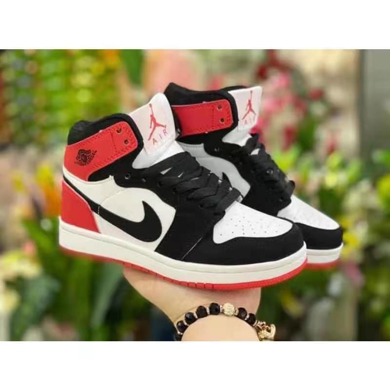 Fashion Jordan 1 retro highcut leather rubber shoes sneakers medium size For Kids Shopee Philippines