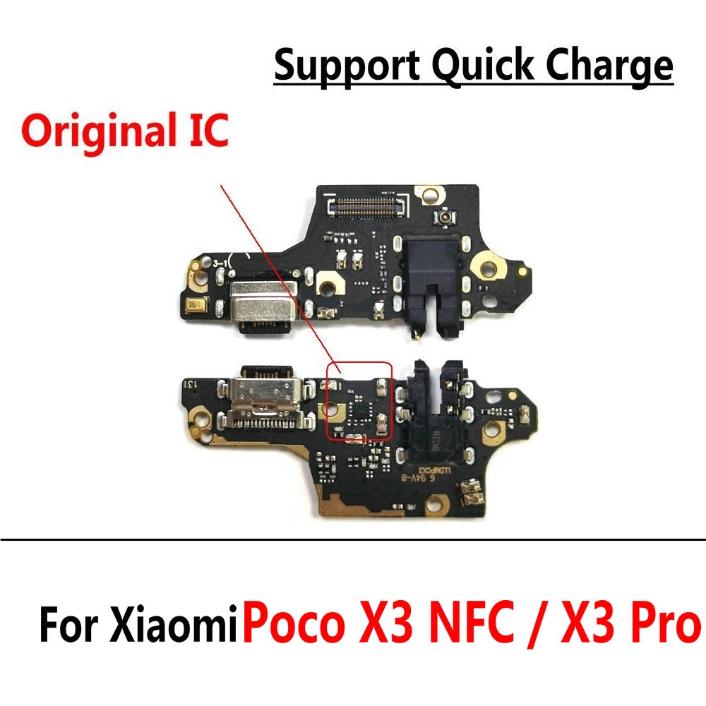 For Xiaomi Poco X3 Pro NFC Global USB Board Charging Dock Port ...