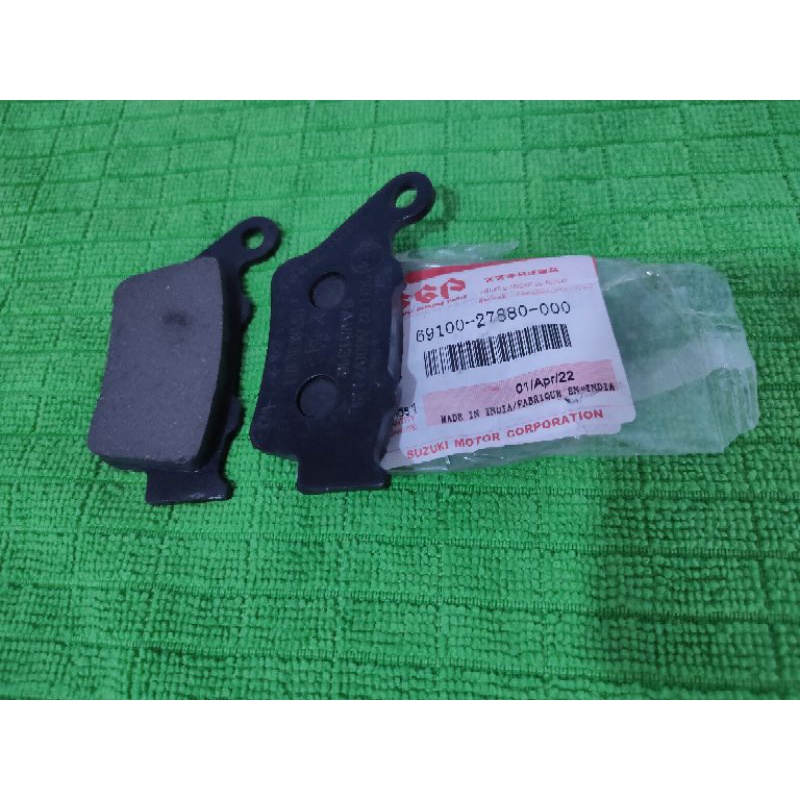 GIXXER 155 REAR BRAKE PADS 2020 2021 2022 2023 (GENUINE) Shopee