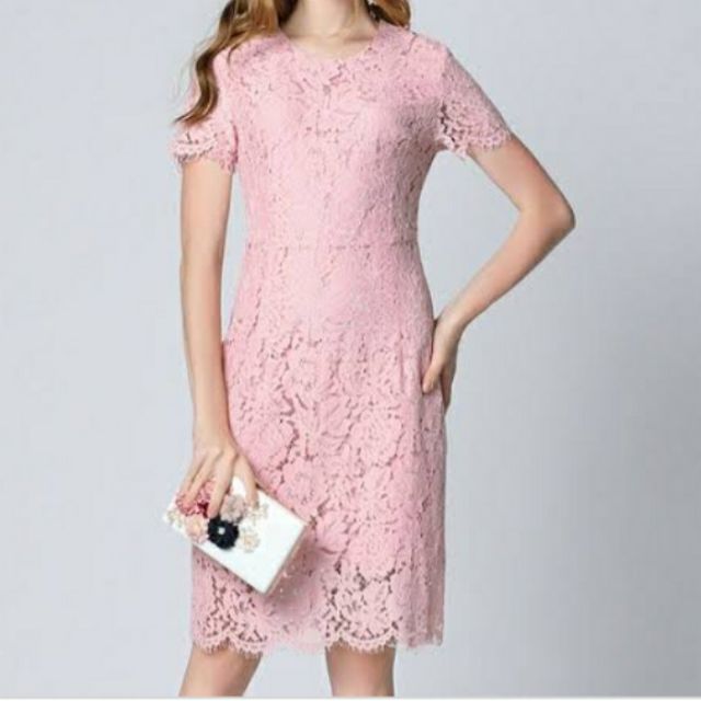 Korean lace outlet dress