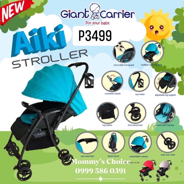 Giant carrier hotsell stroller price