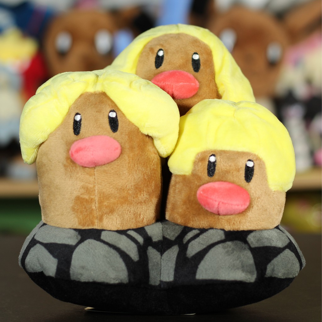 Alolan store dugtrio plush