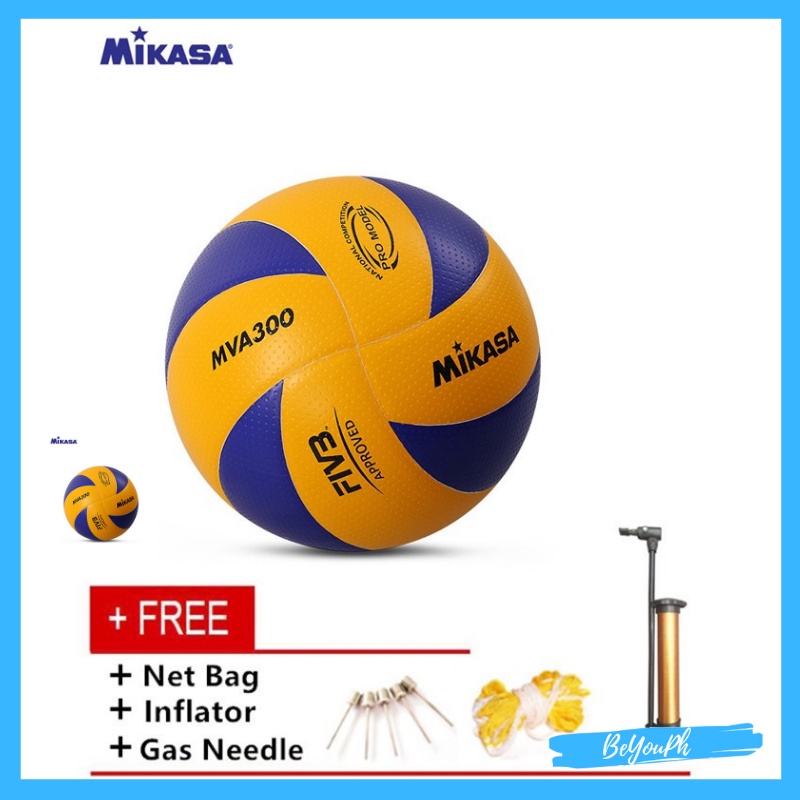Original Mikasa MVA300 Volleyball ball FIVB Volleyball Outdoor Size 5 ...