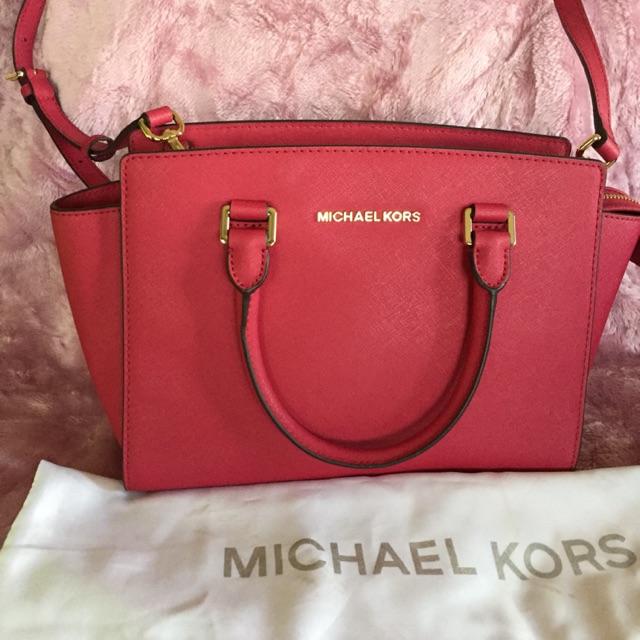 MICHAEL Michael Kors, Bags, Michael Kors Selma Medium In Cranberry