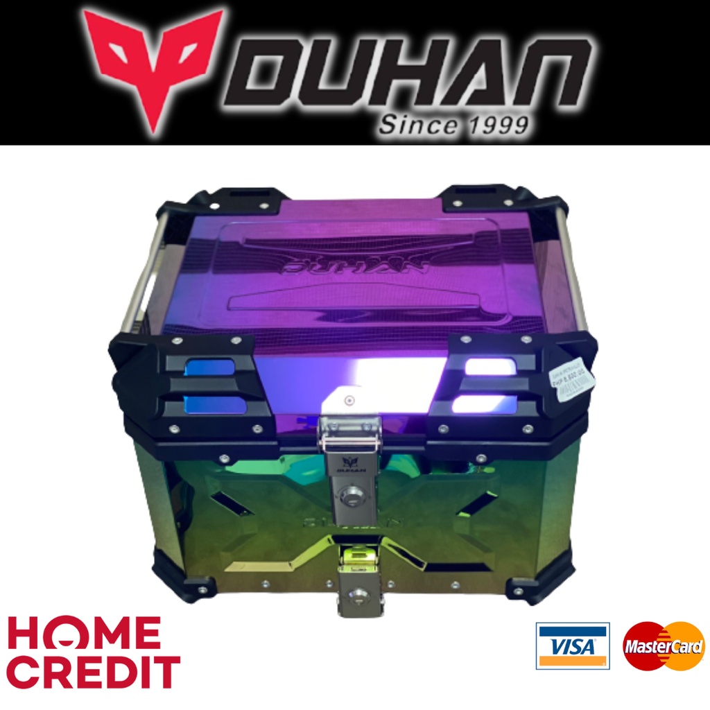 DUHAN SPECTRUM TRICOLOR motorcycle top box alloy MOTO PROJECT PH ...
