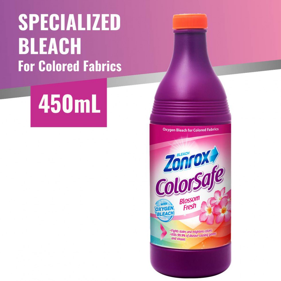 Zonrox Bleach Color Safe Blossom Fresh 450ml Shopee Philippines