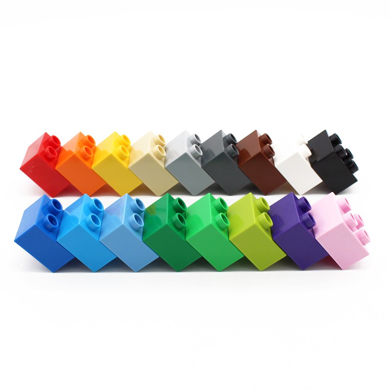 MOC Duplo 3437 Brick 2 X 2 Bricks Assembled Bulk Part Compatible with ...