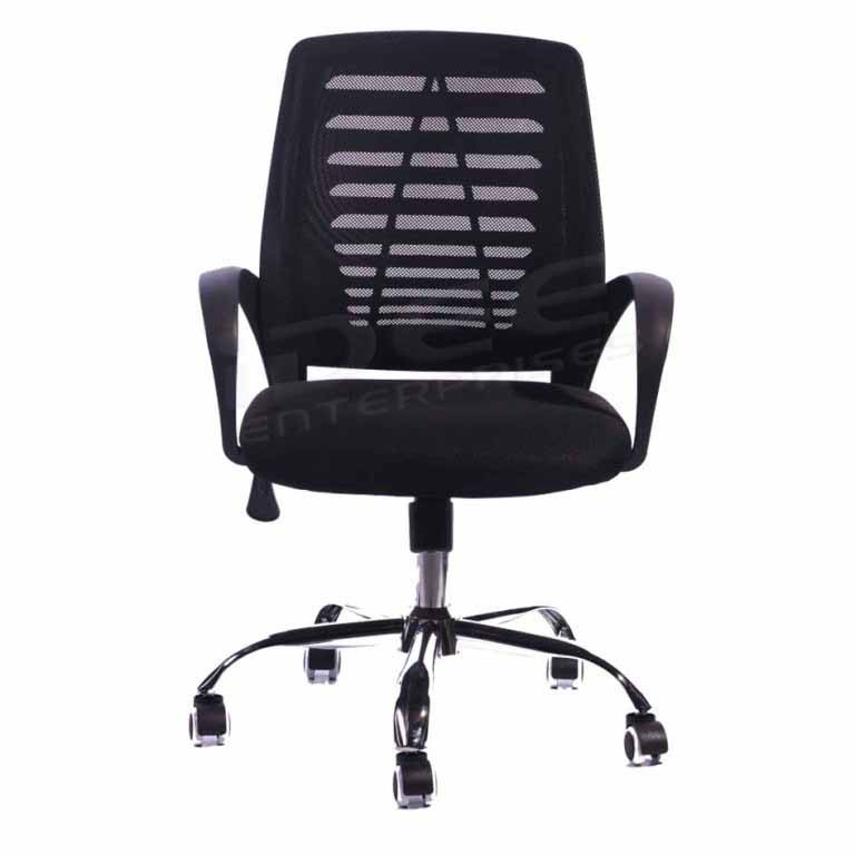 OFC-200 Mesh Back Office Chair with Tilting Mechanism (Black) | Shopee ...