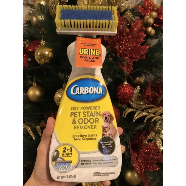 Carbona pet stain remover best sale