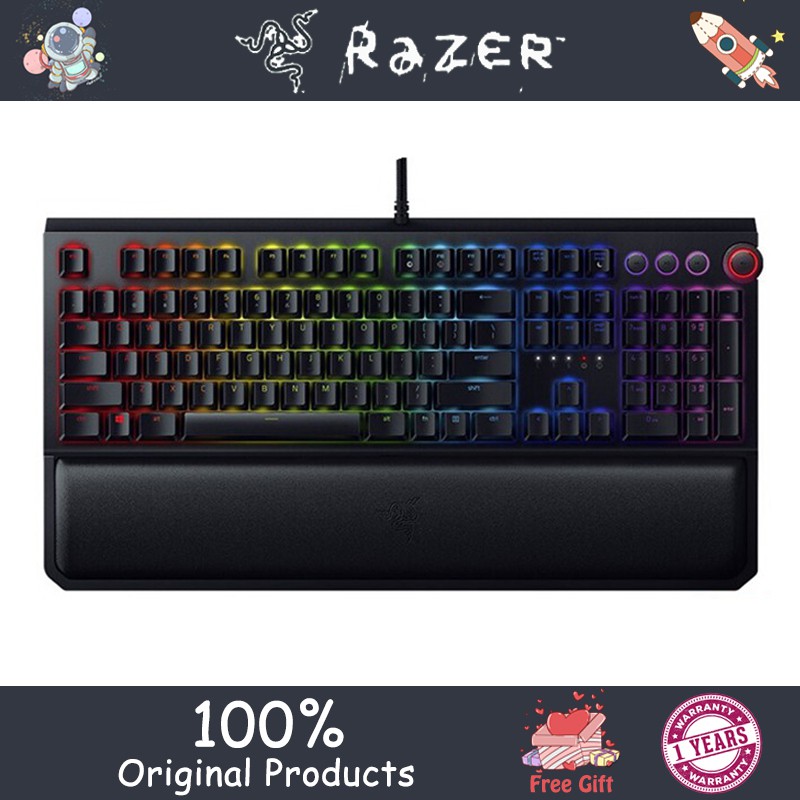 Razer BlackWidow Elite mechanical keyboard, RGB color lighting