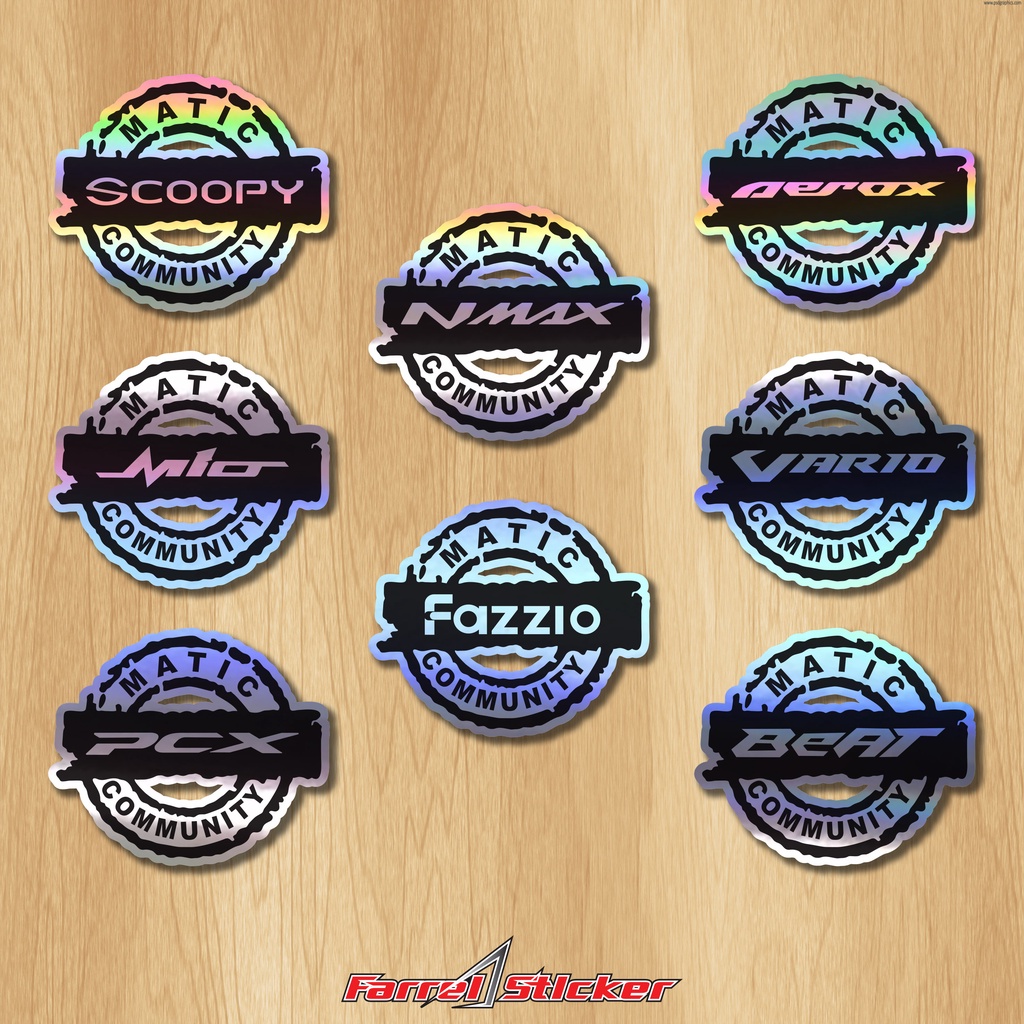 Automatic Stickers MATIC COMMUNITY STICKER | Shopee Philippines