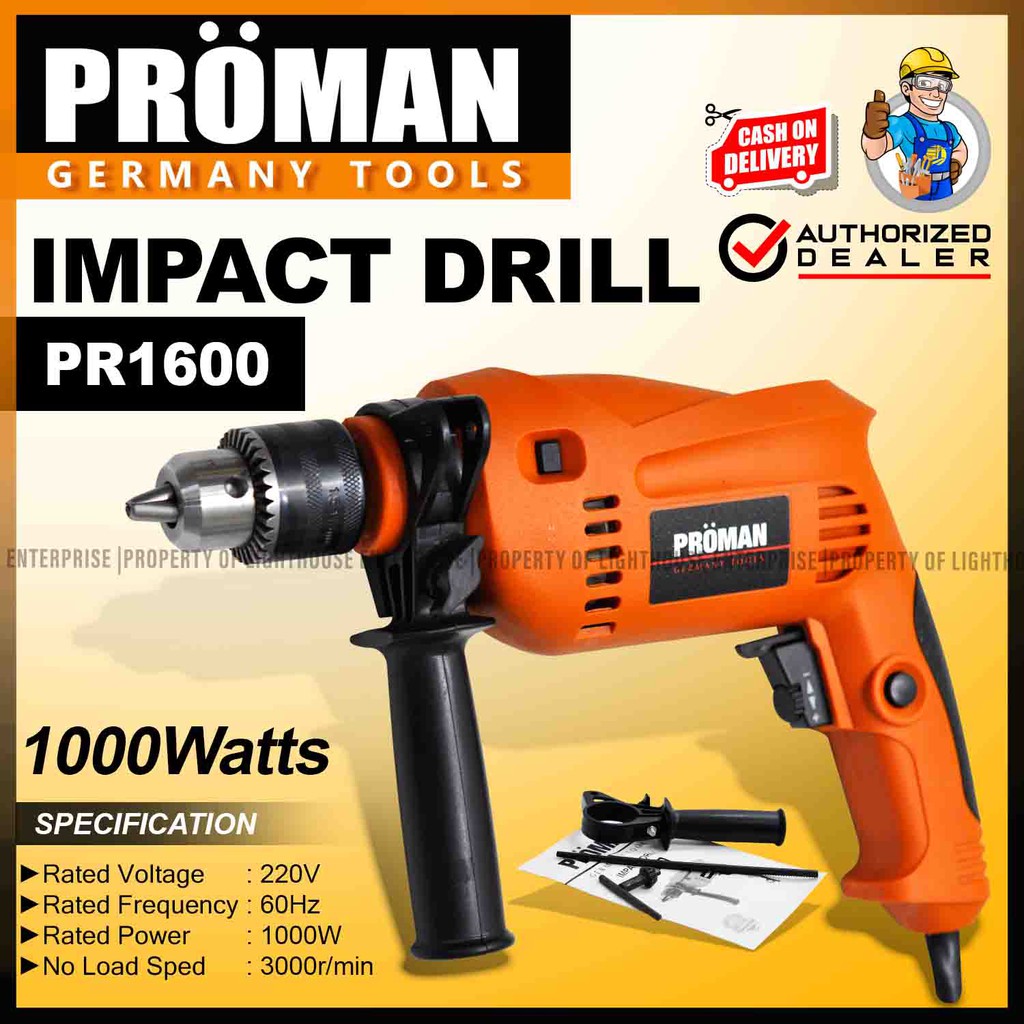 Proman impact drill new arrivals