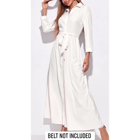 Long sleeve maxi dress on sale shein