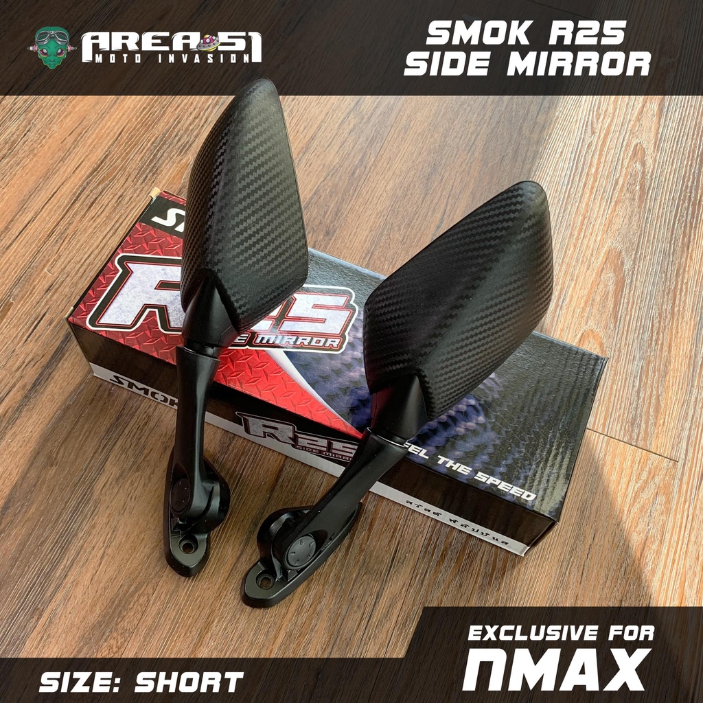 SMOK R25 SIDE MIRROR for Yamaha NMAX | Shopee Philippines