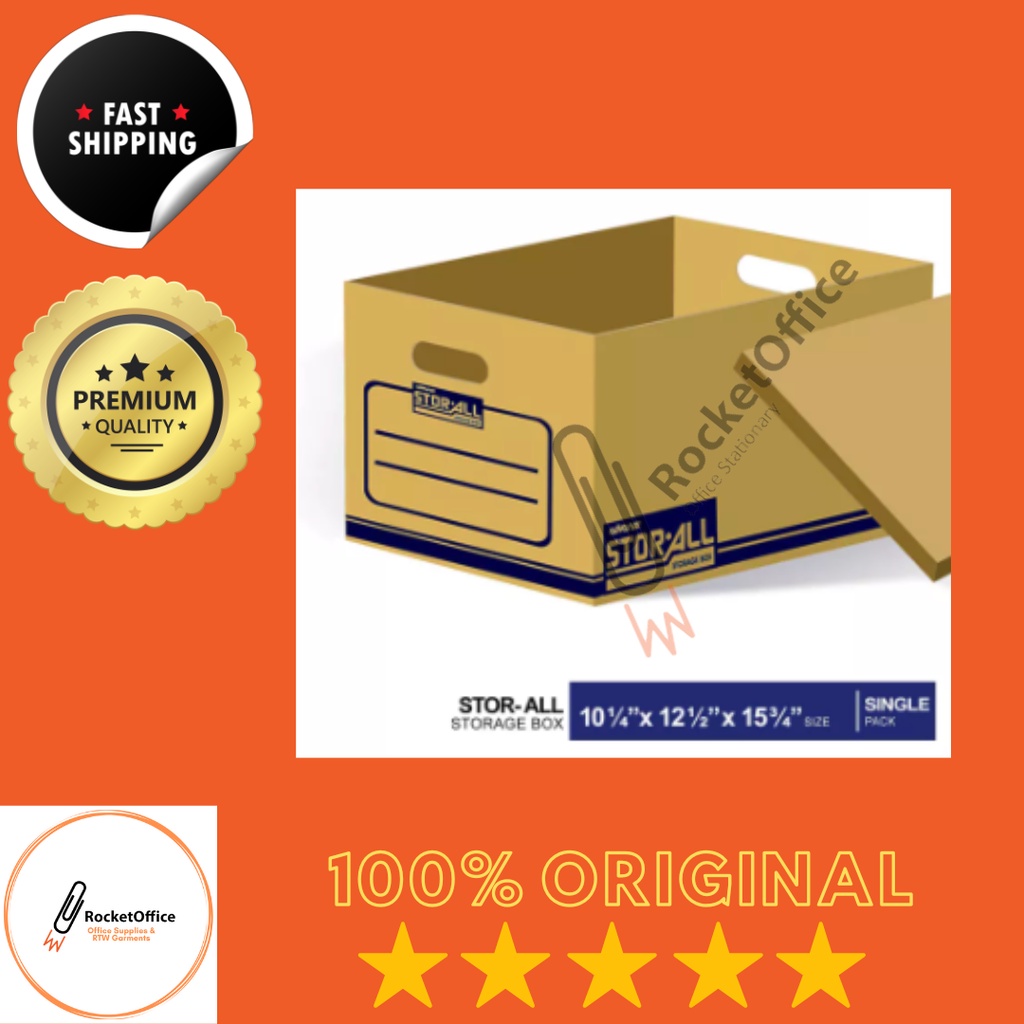 Storage Document Box StorAll Store all Advance Double Sided 2PLY