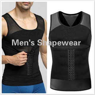 Men Compression Shirt Slimming Body Shaper Vest Men Corset Tummy