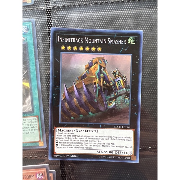 Yu-Gi-Oh Card Yugioh! Infinitrack Mountain Smasher / Super - INCH