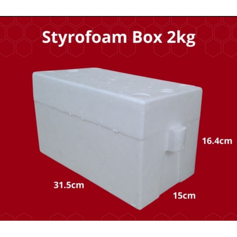 2 Liters Small stereoform Box | Shopee Philippines