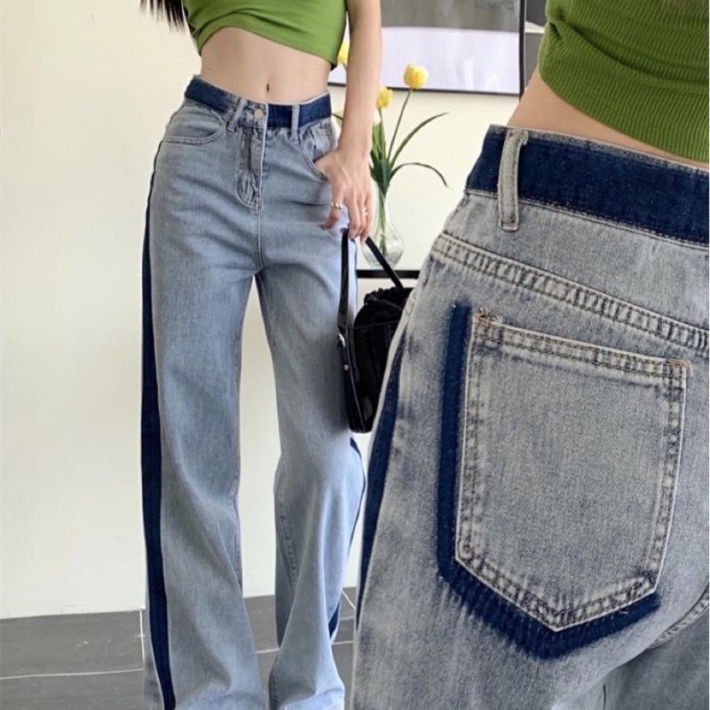 Two-Tone Jeans Very Beautiful Color. | Shopee Philippines