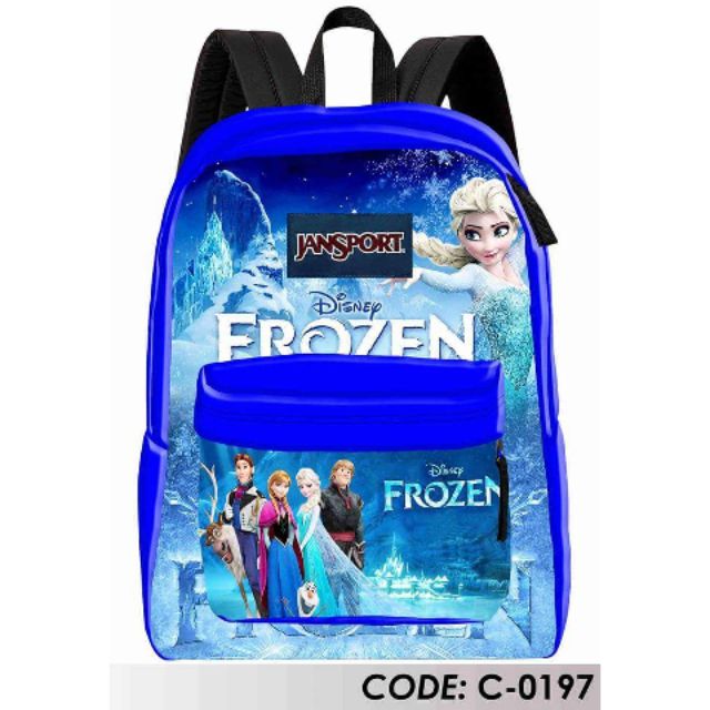 JANSPORT BACKPACK FROZEN | Shopee Philippines