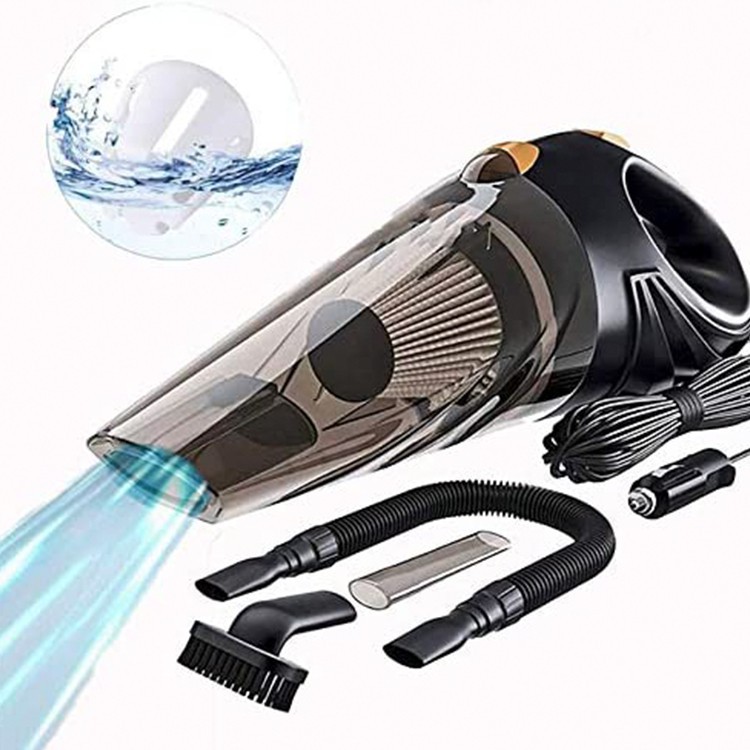Auto Portable 2 HEPA Vacuums DC 12 Volt 120W 4.8KPA Cyclonic Wet/Dry with Handbag Car V Shopee