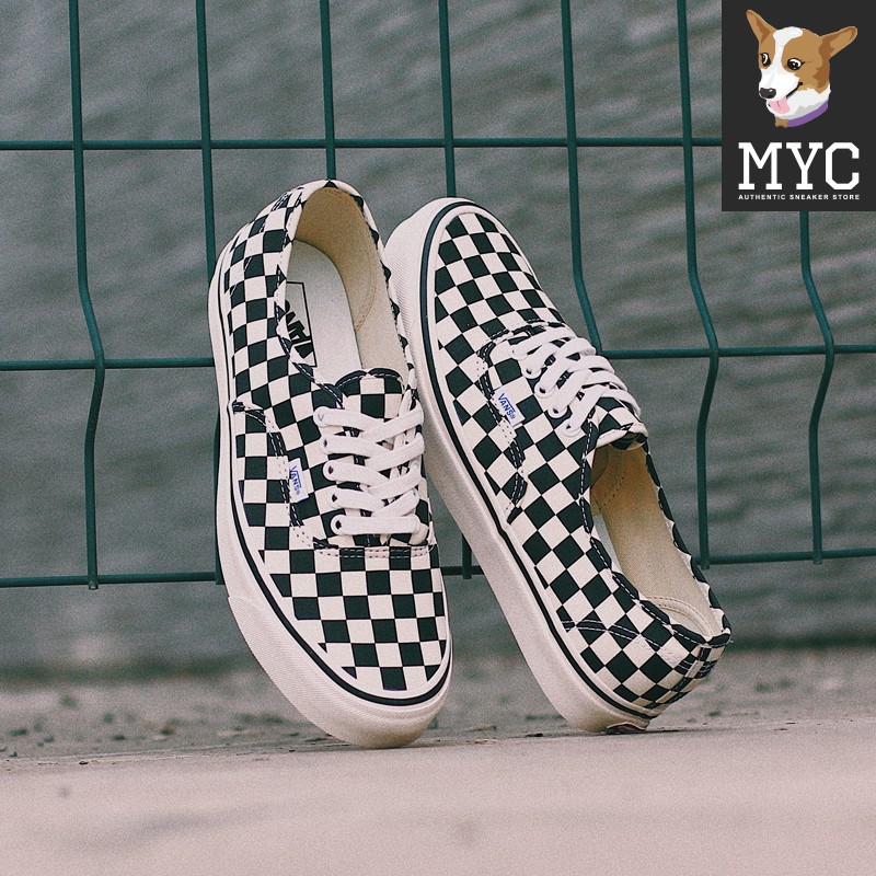 Authentic best sale vans checkerboard