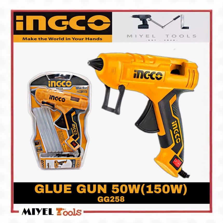 INGCO Glue Gun 20W(150W) (GG258) | Shopee Philippines