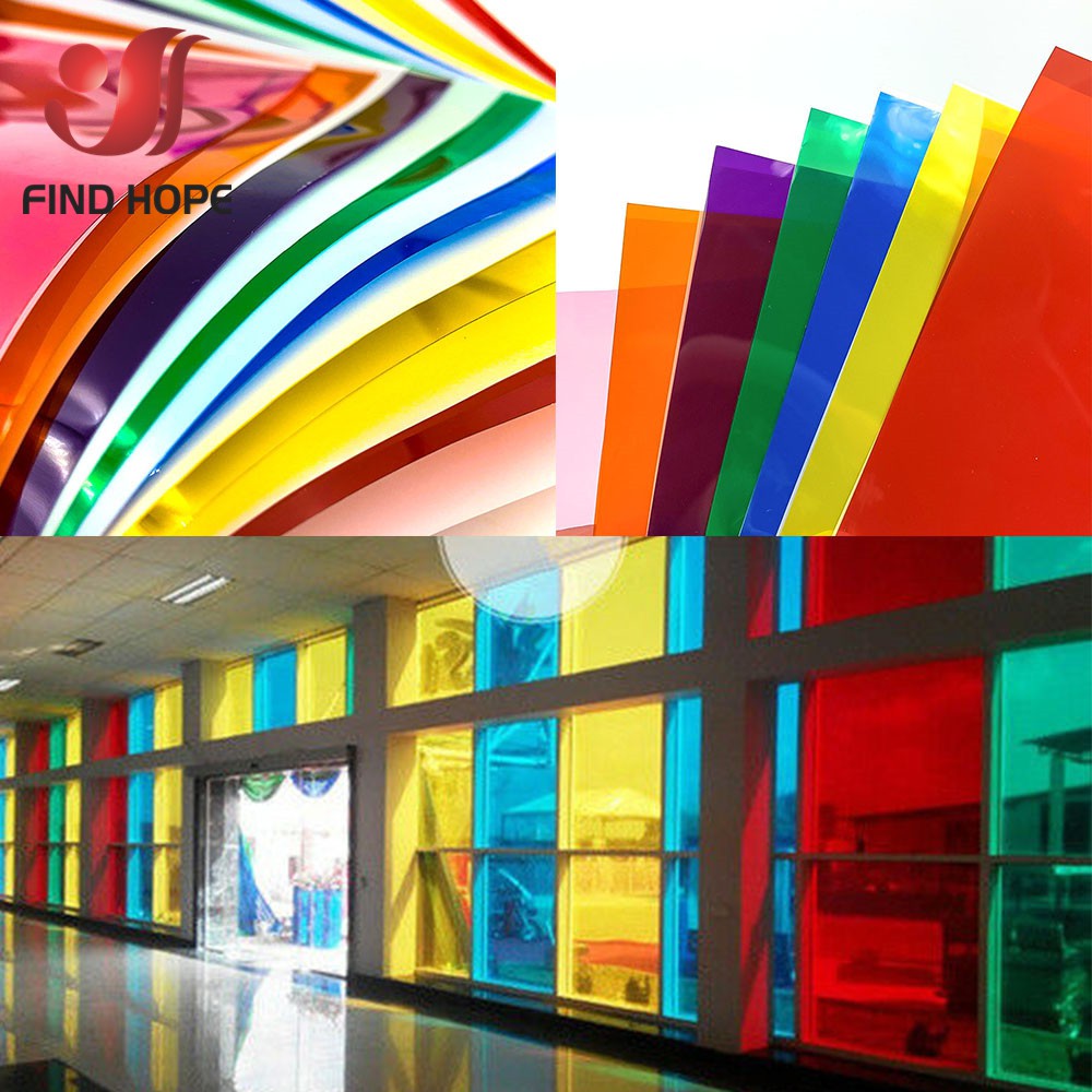 20/40cm Width Clear Window Film Color Solar Tint Selfadhesive Stain ...
