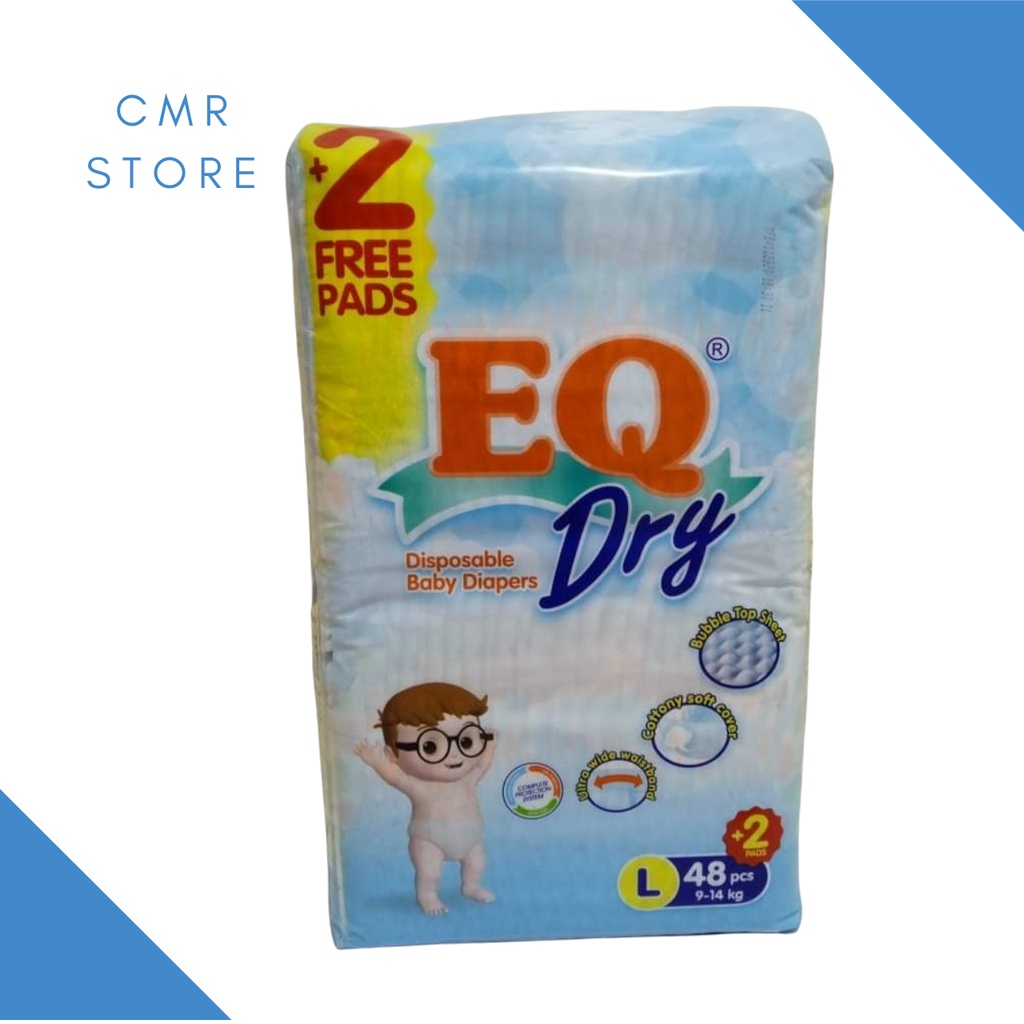 EQ Dry Jumbo Pack Large by 48's | Shopee Philippines
