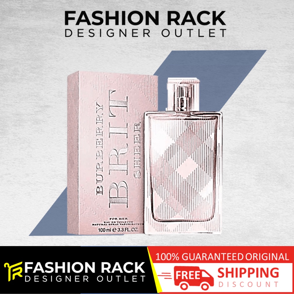 Burberry Brit Sheer Edt Ml Shopee Philippines