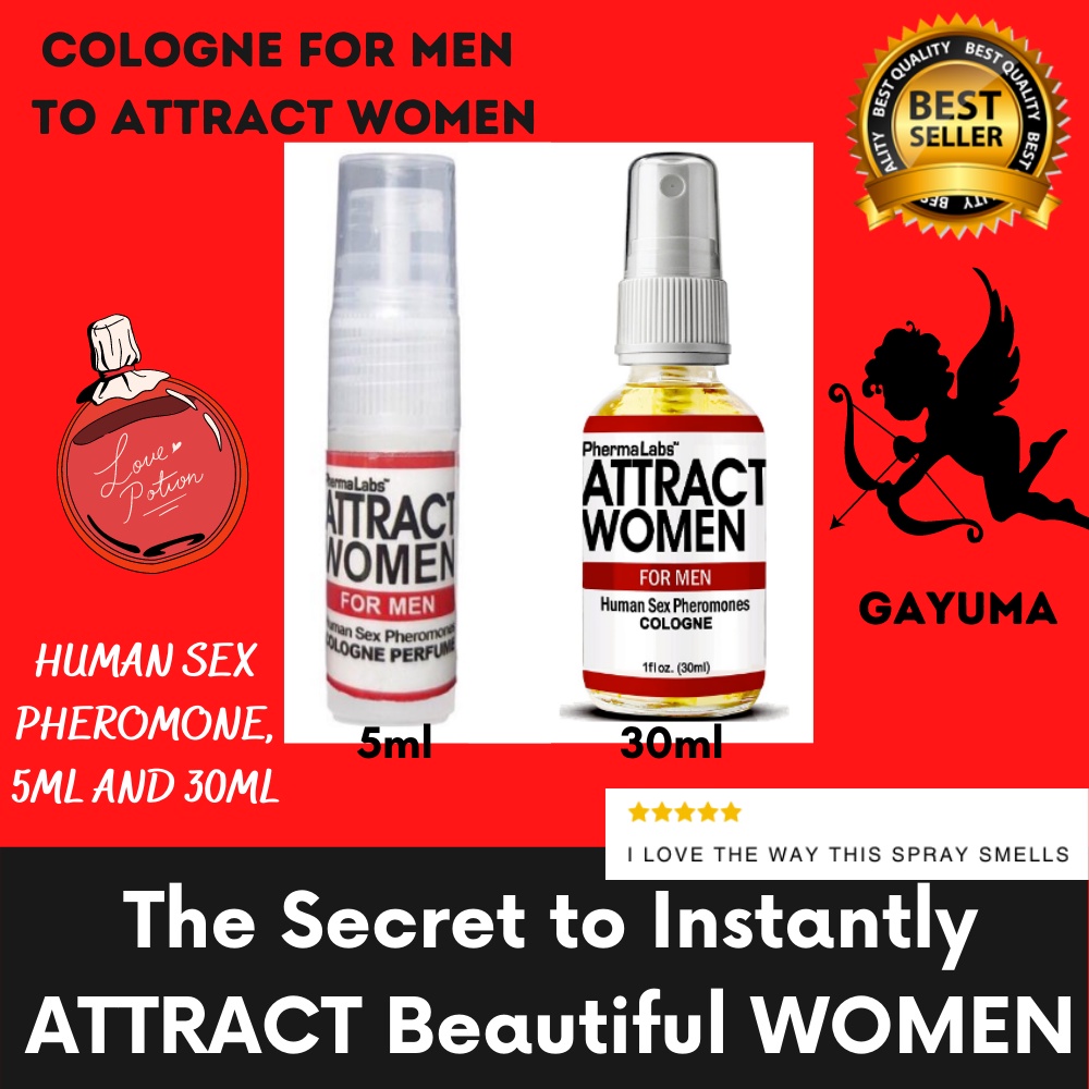 Attract WOMEN for Men Cologne Pheromones, 25MG Concentration ...