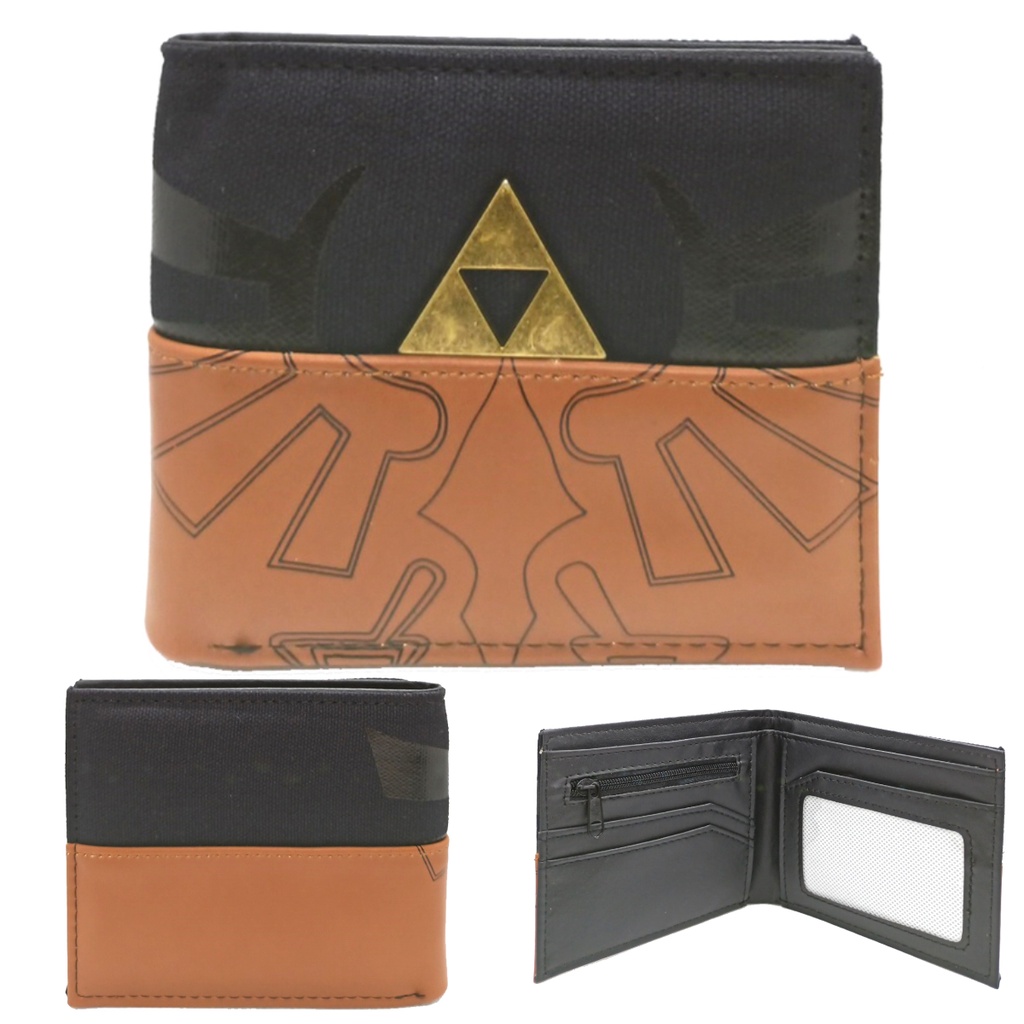 Cartera Link The Legend Of Zelda Hombre Escudo Trifuerza Billetera Piel ...