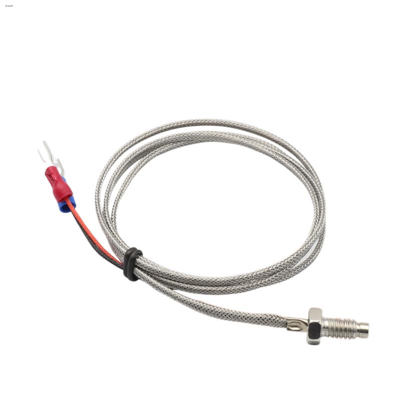 Thermocouple temperature sensor K type E type 1m2m3m4m screw ...