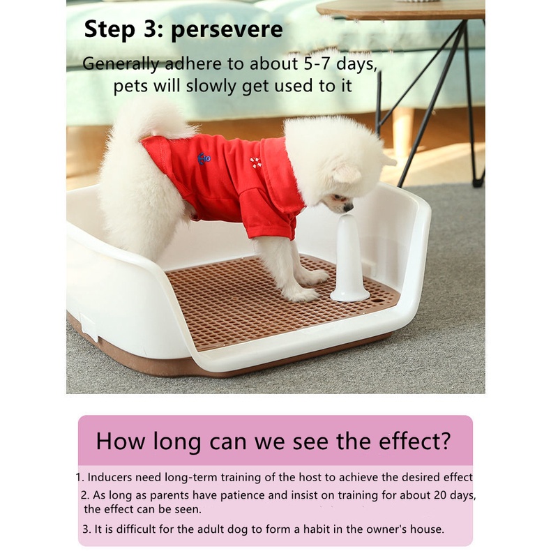 120ml pet dog spray induction dog toilet training puppy positioning ...