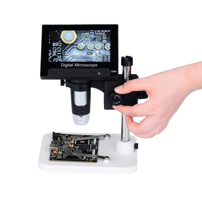 New Microscope 1000X Portable Digital There Is A 4.3 Inch LCD Screen ...