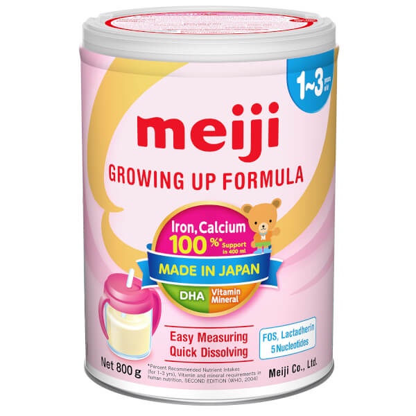 [GENUINE] Meiji 1_3 GROWING UP FORMULA Powdered Milk 800g | Shopee ...