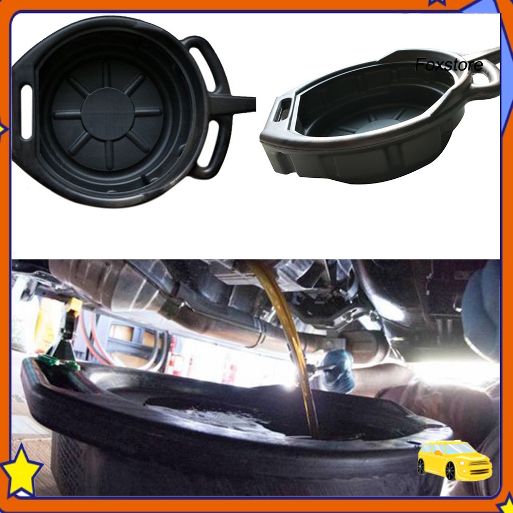 【FS】Rubber Car Vehicle Waste Oil Drain Pan Engine Tool Fuel Collector ...