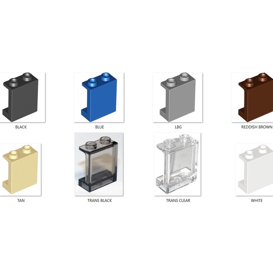 LEGO Part: Panel 1x2x2 | Shopee Philippines