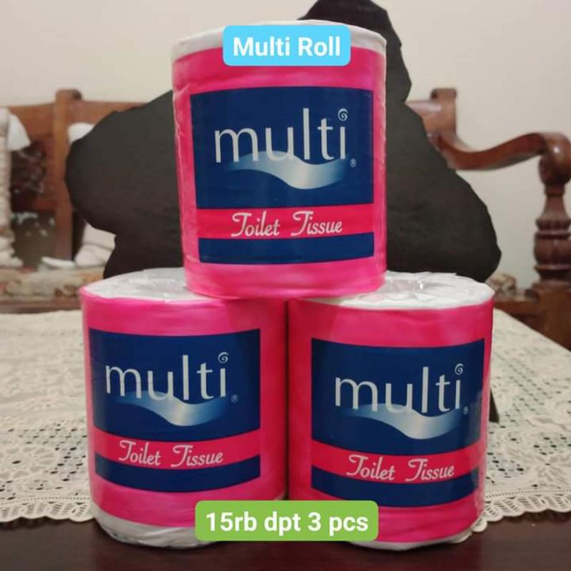 Multi Roll Toilet Tissue 15rb Dpt 3 Pcs | Shopee Philippines