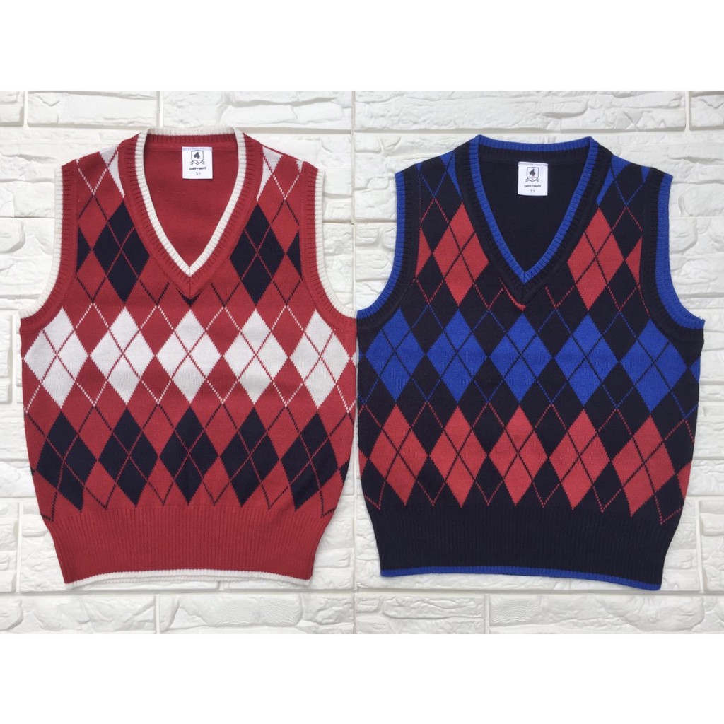 Kids boys toddler Zach and Mack christmas SALE knitted sweater check ...