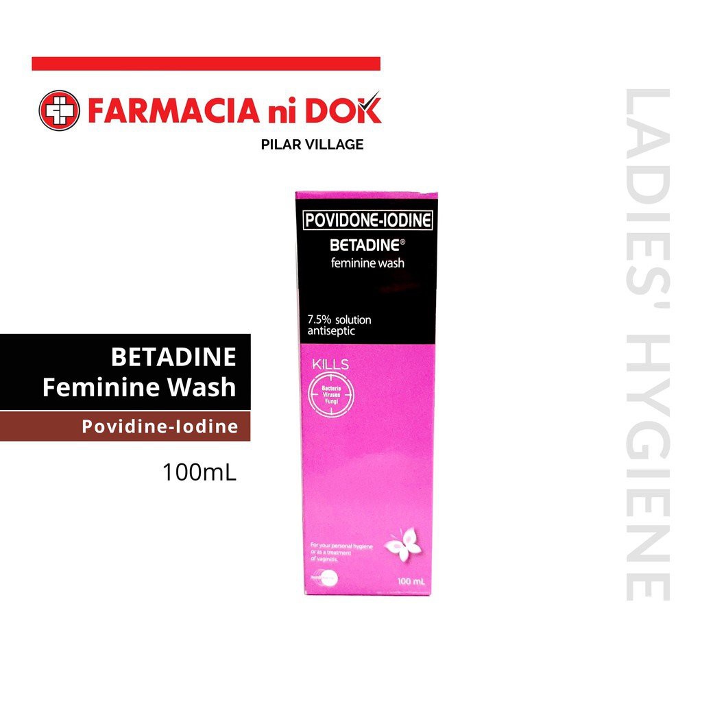 Betadine Feminine Wash (25mL and 100mL) Shopee Philippines
