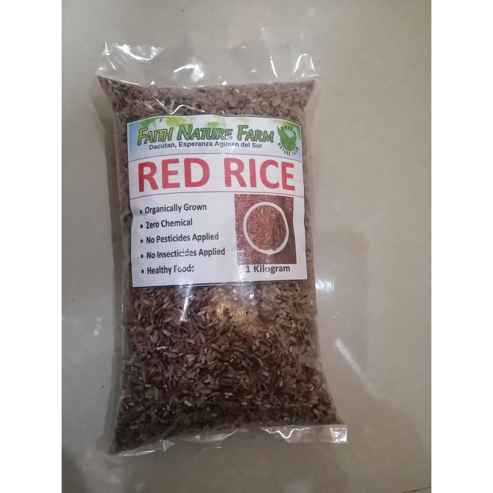 Organic Red Rice (1kg) | Shopee Philippines