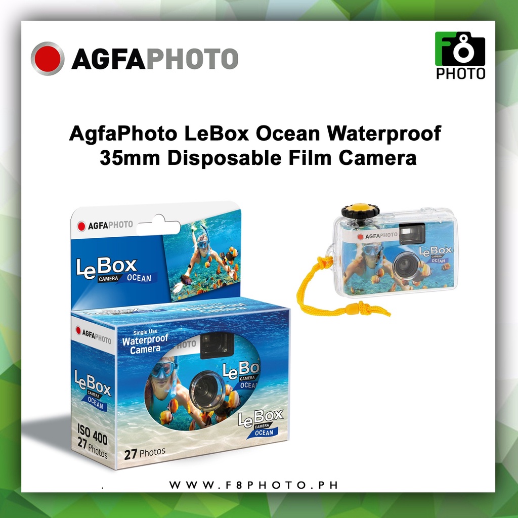 Underwater Lebox Camera Ocean X Agfa LeBox Ocean Underwater Single