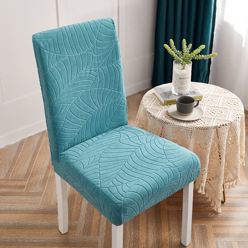 Thickened Waterproof Dining Chair Covers Stretch Elastic Jacquard Spandex Kitchen Chair Cover Pets Kids Furniture Protector Covers for Kitchen Chairs Home Living Room Decor Shopee Philippines