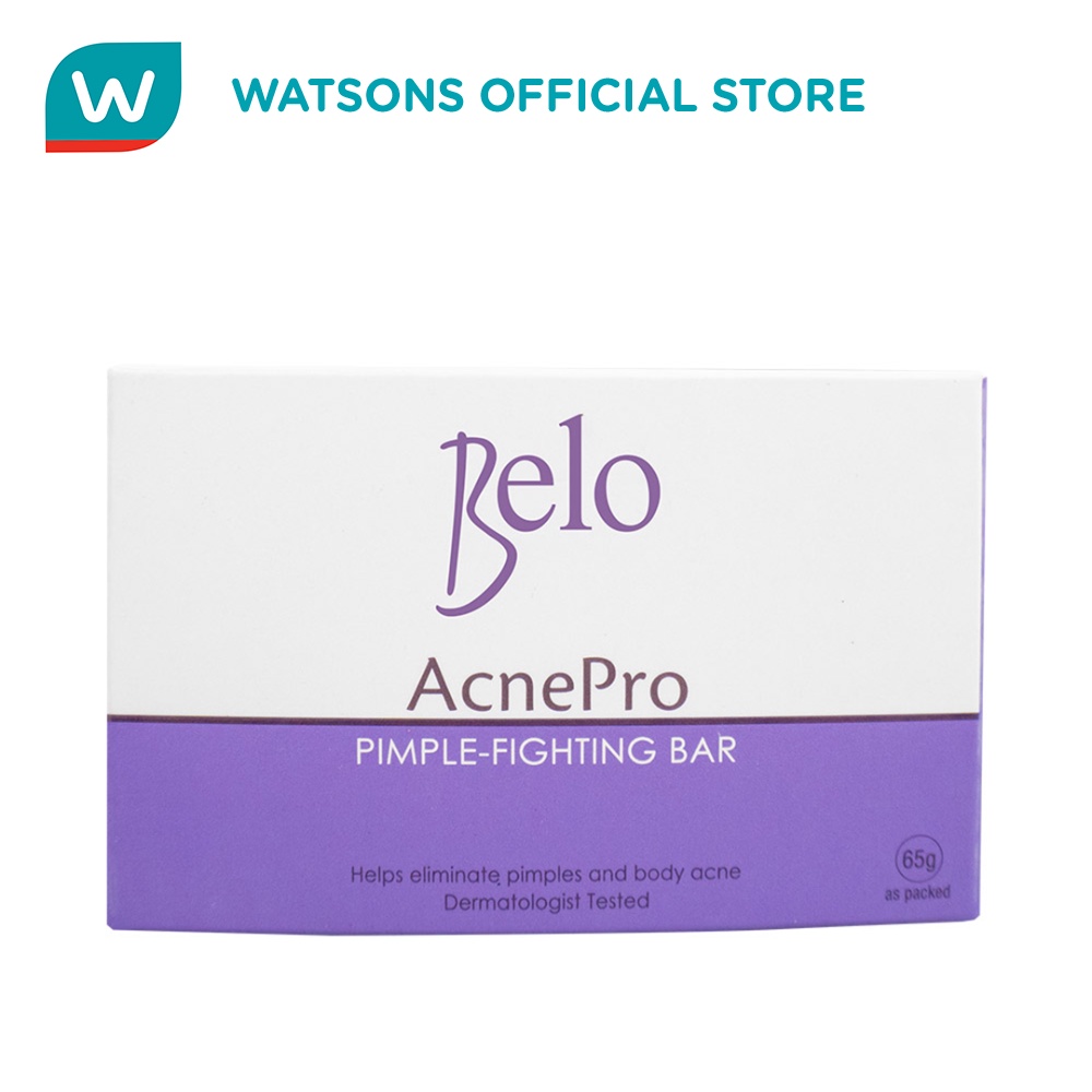 BELO AcnePro Pimple-Fighting Bar 65g | Shopee Philippines